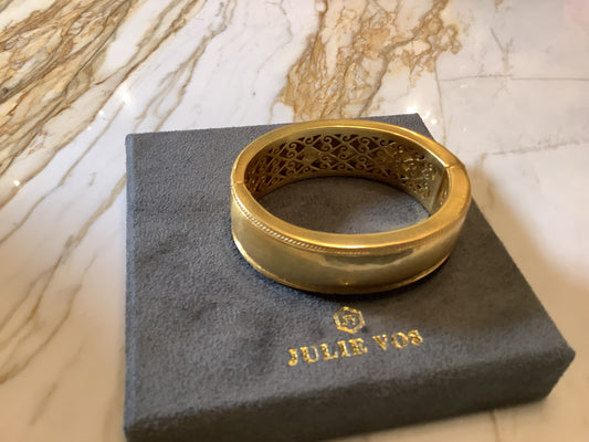 Julie Vos Cannes Statement Hinge Bangle