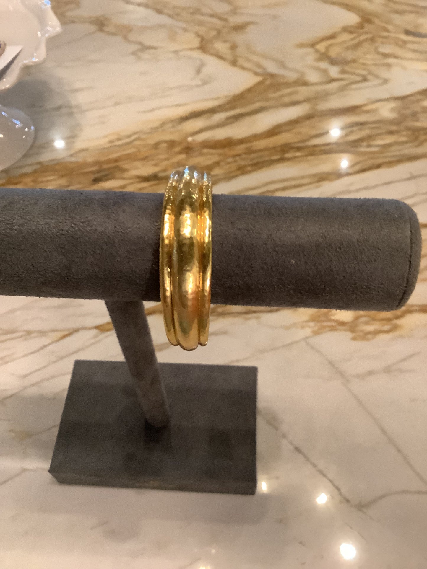 Julie Vos cirque cuff gold