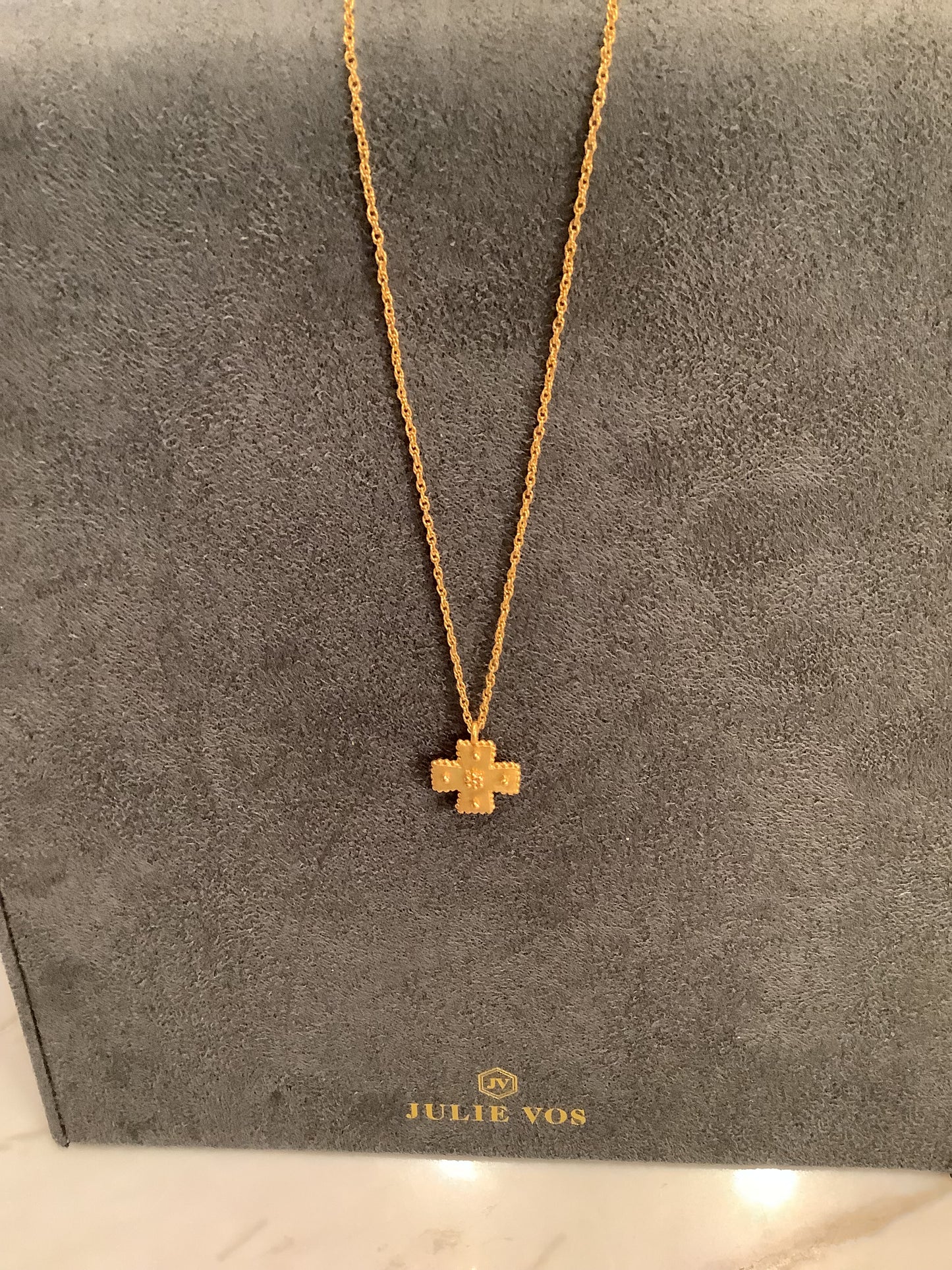Julie Vos Malta Canterbury delicate necklace